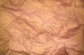 Creased paper tissue background texture. wrinkled tissue paper texture, close up Royalty Free Stock Photo