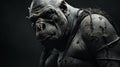 Creased And Wrinkled: A Terrifying Ogre In Vray Tracing