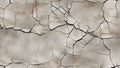 Weathered Concrete Canvas: Seamless Cracked Background. AI generate