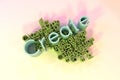 Create, creative, education keyword words cloud. For graphic design, texture or background. 3D rendering.
