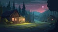 Create 2d Animation Background Inspired By Nick Bear