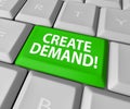 Create Demand Computer Keyboard Online Business Build Customer B