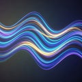 Create a dynamic and fluid pattern, resembling an abstract representation Royalty Free Stock Photo