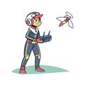Create a Fun Techie Drone Operator Character