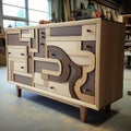Create Iterations Of Vancouver School Style Wood Dresser