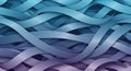 Create a layered wavy pattern giving a sense of depth and complexit Royalty Free Stock Photo