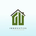 Create a logo to trust and confidence in home buyers & sellers. Royalty Free Stock Photo