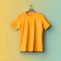 Create memorable visuals with realistic t-shirt mockup Royalty Free Stock Photo