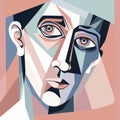 Create A Picasso-style Line Art Portrait Of Joseph