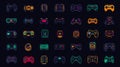 Create pixel art icons for retro gaming, ideal for game development with vibrant colors Royalty Free Stock Photo