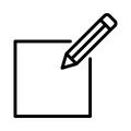 Create thin line vector icon Royalty Free Stock Photo