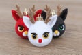 Create Unique Felt Christmas Ornaments With Simple DIY Techniques for Holiday Fun Royalty Free Stock Photo