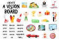 Create vision board set