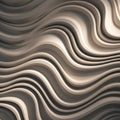 Create a wavy abstract pattern resembling sand dunes or undulating Royalty Free Stock Photo