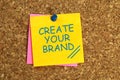 Create your brand sticky