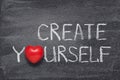 Create yourself heart