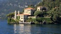 Lake Como aerial view magnificent landscape