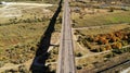 Viaduct - 300m height Galati Romania Royalty Free Stock Photo