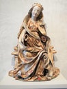 Enthroned Virgin ca. 1490Ã¢â¬â1500, The Cloister Collection, NYC Royalty Free Stock Photo