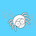 Itsy Bitsy Spider Theme Digital Stamp