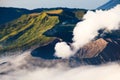 Creater of Bromo volcano, East Java, Indonesia Royalty Free Stock Photo
