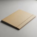Creates subtle shadows enhancing the notebook s simplicity and Royalty Free Stock Photo