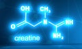 Creatine chemical formula