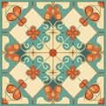 Creating Alternating Color Squares In A Damask Grid Pattern