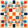 Creating Alternating Color Squares In A Grid Damask Pattern