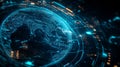 Creating a creative network map with 3D rendering using big data technology