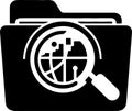 Folder search vector