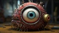 Creating Hyper-realistic 3d Sci-fi Character With Comical Expressions Royalty Free Stock Photo