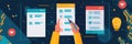 Creating interactive polls and surveys enhances user engagement on social media, enabling instant feedback and insights
