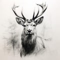 Creating A Joyful Reindeer Portrait With Quick Charcoal Sketches