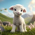 Creating Realistic 3d Lamb Clipart With Advanced Rendering