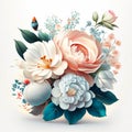 Creating realistic flowers in art requires attention to detail