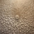 Creating A Unique Taupe Textured Artwork With Focal Point