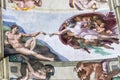 The Creation of Adam, Sistine Chapel, Vatican Royalty Free Stock Photo