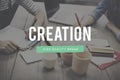 Creation Create Ideas Creativity Imagination Invention Concept Royalty Free Stock Photo