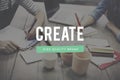 Creation Create Ideas Creativity Imagination Invention Concept Royalty Free Stock Photo