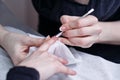 Creation manicure Royalty Free Stock Photo