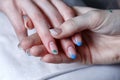 Creation manicure Royalty Free Stock Photo