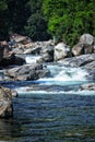 Creation of Nature-A beautiful waterfall Royalty Free Stock Photo