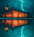 Old Town Reflection Royalty Free Stock Photo