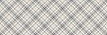 Creation seamless plaid fabric, modern vector pattern background. Mexican check tartan texture textile in old lace and pastel Royalty Free Stock Photo