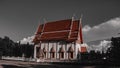 Temple architecture in Thailand Royalty Free Stock Photo