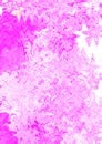 Creative abstract background stains of paint lilac, pink and yellow Royalty Free Stock Photo