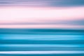 Creative abstract background. Sunset over the sea in light pink and blue colors Royalty Free Stock Photo