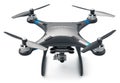 Quadcopter drone with 4K video and photo camera Royalty Free Stock Photo