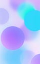 Creative Abstract Sweet Colors Balls And Bokeh Background Royalty Free Stock Photo